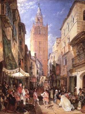 Procession religieuse, Séville - John Frederick Lewis