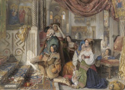 Pèlerins romains - John Frederick Lewis