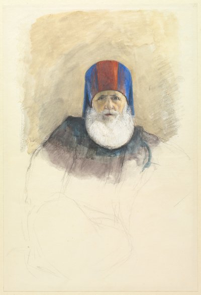 Étude pour Mehmet Ali Pasha - John Frederick Lewis