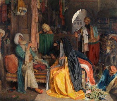 La pièce douteuse, 1869 - John Frederick Lewis