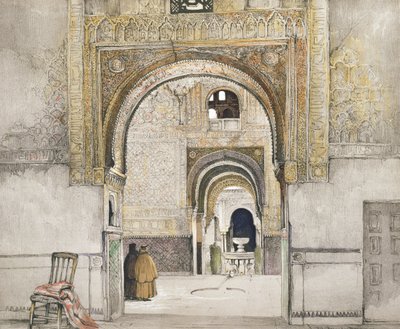 La salle des deux sœurs (Sala de las dos Hermanas), d