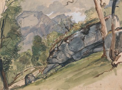 La Vallée de Lutscheuen - John Frederick Lewis
