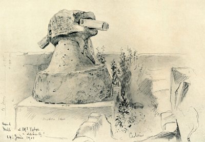 Ancien moulin à main au mont Thabor, 1902 - John Fulleylove