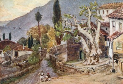 Andritsaena. Le lieu de repos pour le temple d