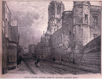 Christchurch, Oxford, depuis St Aldate