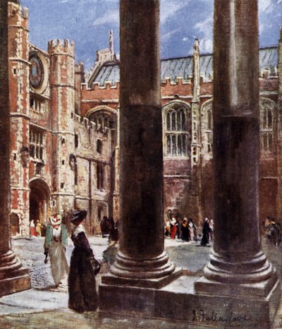 Clock Court, Hampton Court Palace, Richmond upon Thames, Londres - John Fulleylove