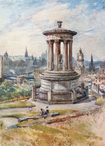 Édimbourg depuis Calton Hill - John Fulleylove