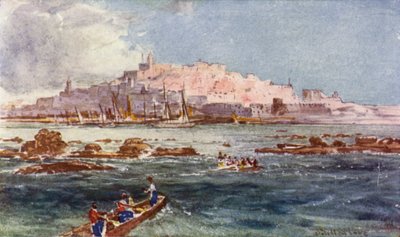Jaffa, vue de la mer - John Fulleylove