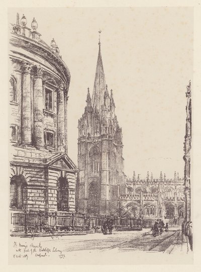Oxford : Église Sainte-Marie - John Fulleylove