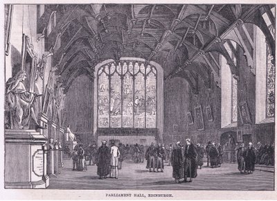 Parliament Hall, Édimbourg - John Fulleylove