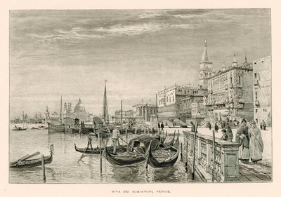 Riva dei Schiavoni, Venise - John Fulleylove