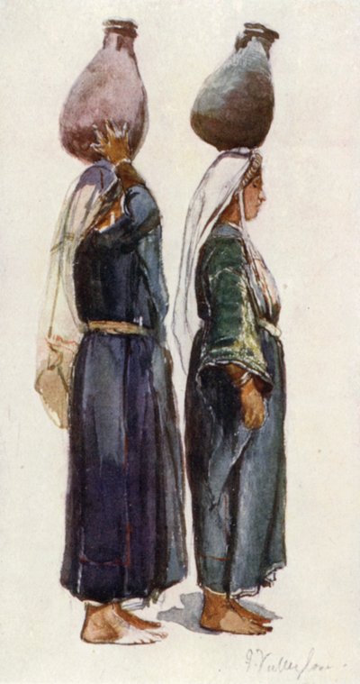 Études de paysannes syriennes - John Fulleylove