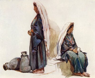 Études de paysannes syriennes - John Fulleylove
