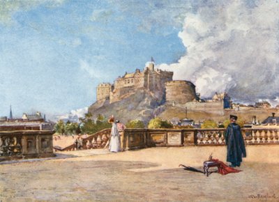 Le Château depuis la terrasse de l