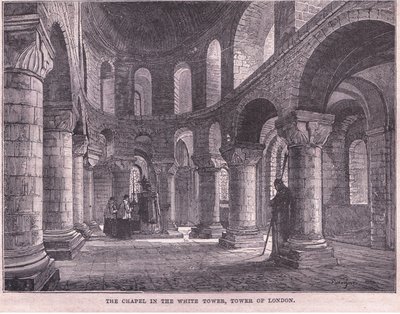 La Chapelle dans la Tour Blanche, Tour de Londres - John Fulleylove