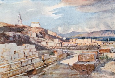 Le Grand Temple des Mystères, Éleusis - John Fulleylove