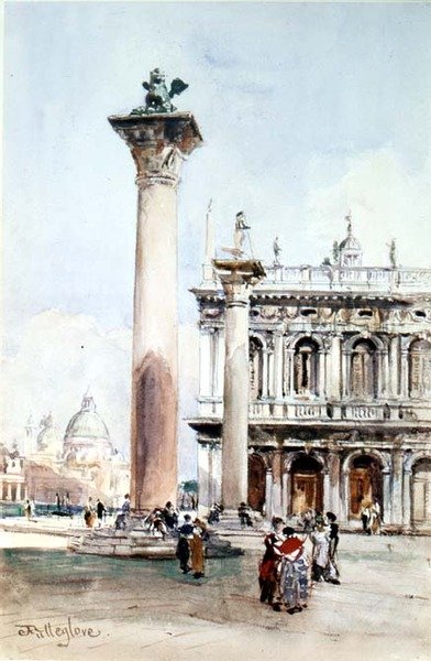 La Piazzetta di San Marco, Venise - John Fulleylove