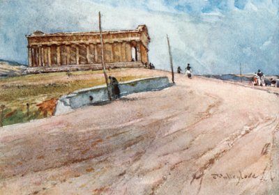 Le Temple de Thésée depuis le nord-ouest - John Fulleylove