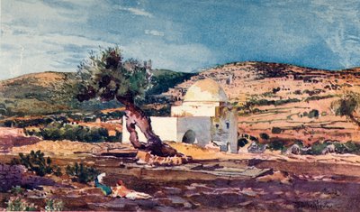 Le tombeau de Rachel sur la route de Jérusalem à Hébron - John Fulleylove