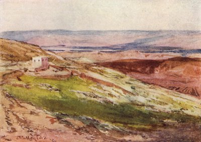 La vallée du Jourdain, depuis le mont des Oliviers - John Fulleylove