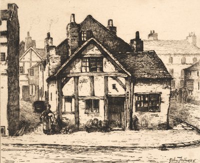Vieille maison, rue Salop, Wolverhampton, de 