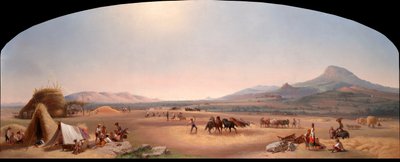 Moissonneurs sur la campagne romaine - John Gadsby Chapman