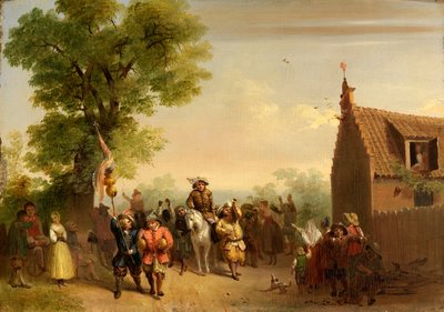 Triomphe de Stoffel Brinkerhoff, au retour de ses conquêtes en Orient - John Gadsby Chapman