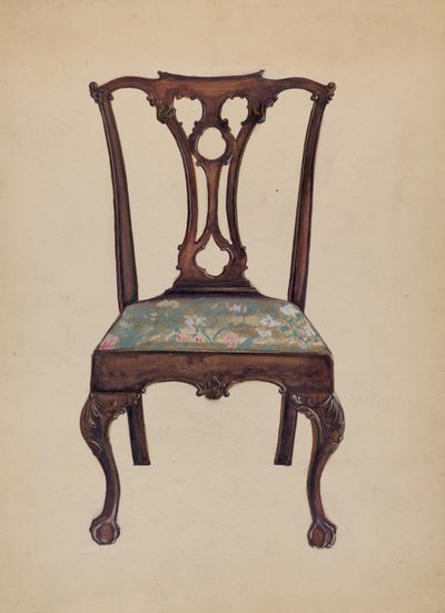 Chaise Chippendale - John Garay