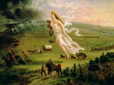 Progrès américain, 1872 - John Gast
