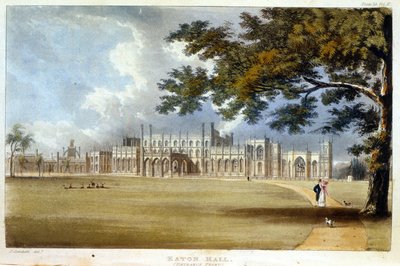 Eaton Hall, Façade d