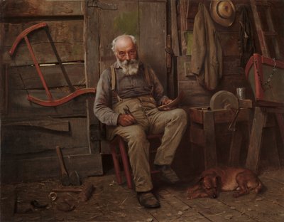 Constructeur de bateaux, vers 1904 - John George Brown