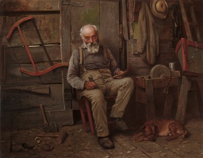 Constructeur de bateaux, vers 1904 - John George Brown