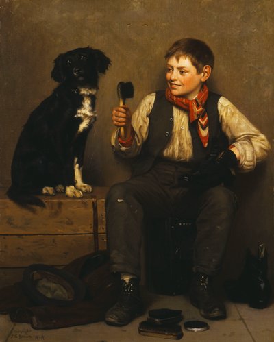 Ne peut pas être amadoué - John George Brown