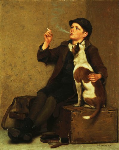 Cireur de chaussures - John George Brown