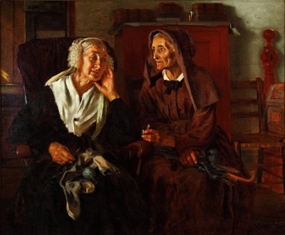 Les voisins - John George Brown