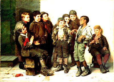 La Danse de Rue, 1883 - John George Brown