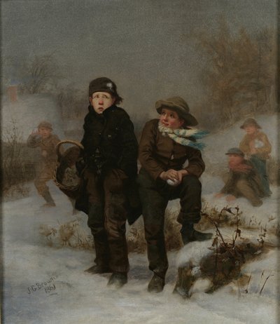 La victime - John George Brown