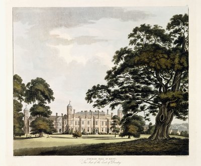 Cobham Hall dans le Kent, 1800 - John George Wood