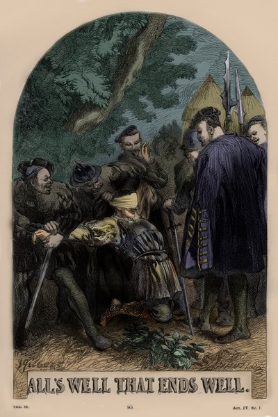 Tout est bien qui finit bien de William Shakespeare - John Gilbert