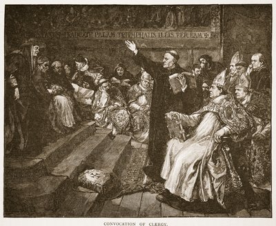 Convocation du Clergé, illustration de 