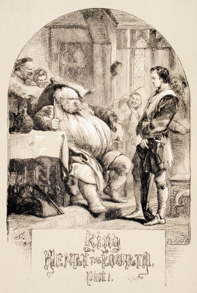 Henry IV, Partie I, 1890 - John Gilbert