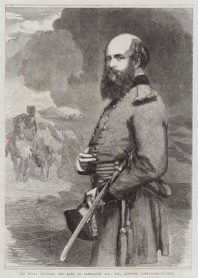 Son Altesse Royale le Duc de Cambridge, KG, etc., Commandant en chef général - John Gilbert