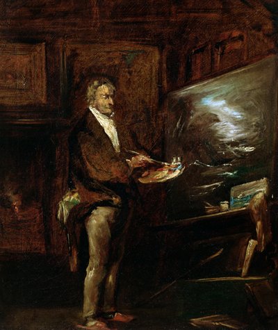 Portrait de Joseph Mallord William Turner, vers 1845 - John Gilbert