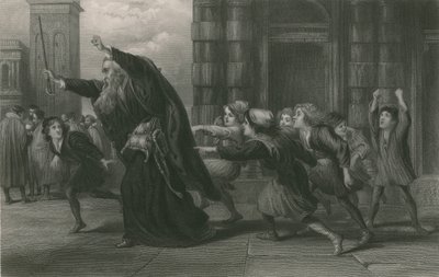 Shylock après le procès, Le Marchand de Venise - John Gilbert