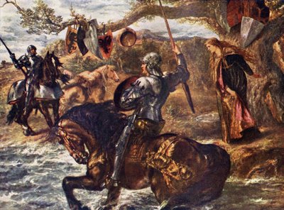 Sir Lancelot, illustration de 