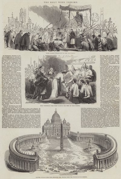 La Semaine Sainte à Rome - John Gilbert