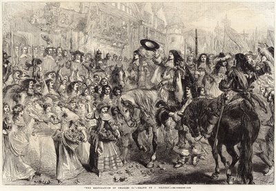 La restauration de Charles II - John Gilbert