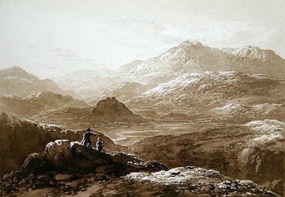 Château de Dolyddelan et Moel Siabod - John Glover