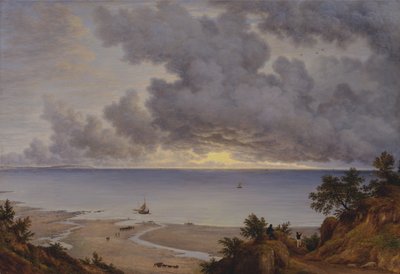 Baie de Sandown, près de Shanklin Chine, île de Wight - John Glover
