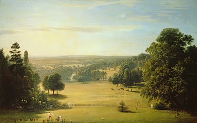 Vue depuis la villa de Lord Northwick à Harrow on the Hill - John Glover